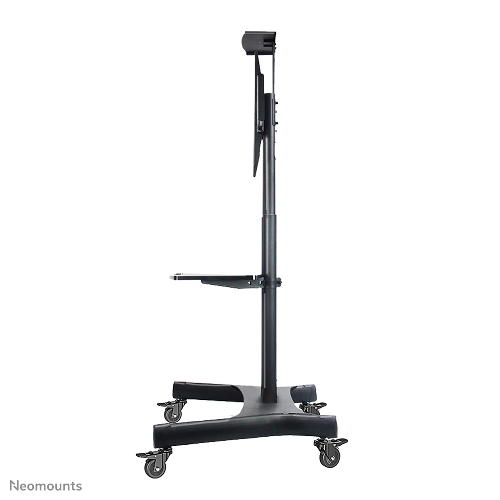 NEOMOUNTS Rollwagen Flour Stand 81-190,5cm 32-75Zoll bis 45kg VESA600x400 schwarz