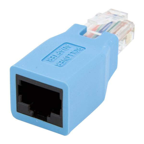 StarTech.com Cisco Konsolen Rollover Adapter RJ-45 blau