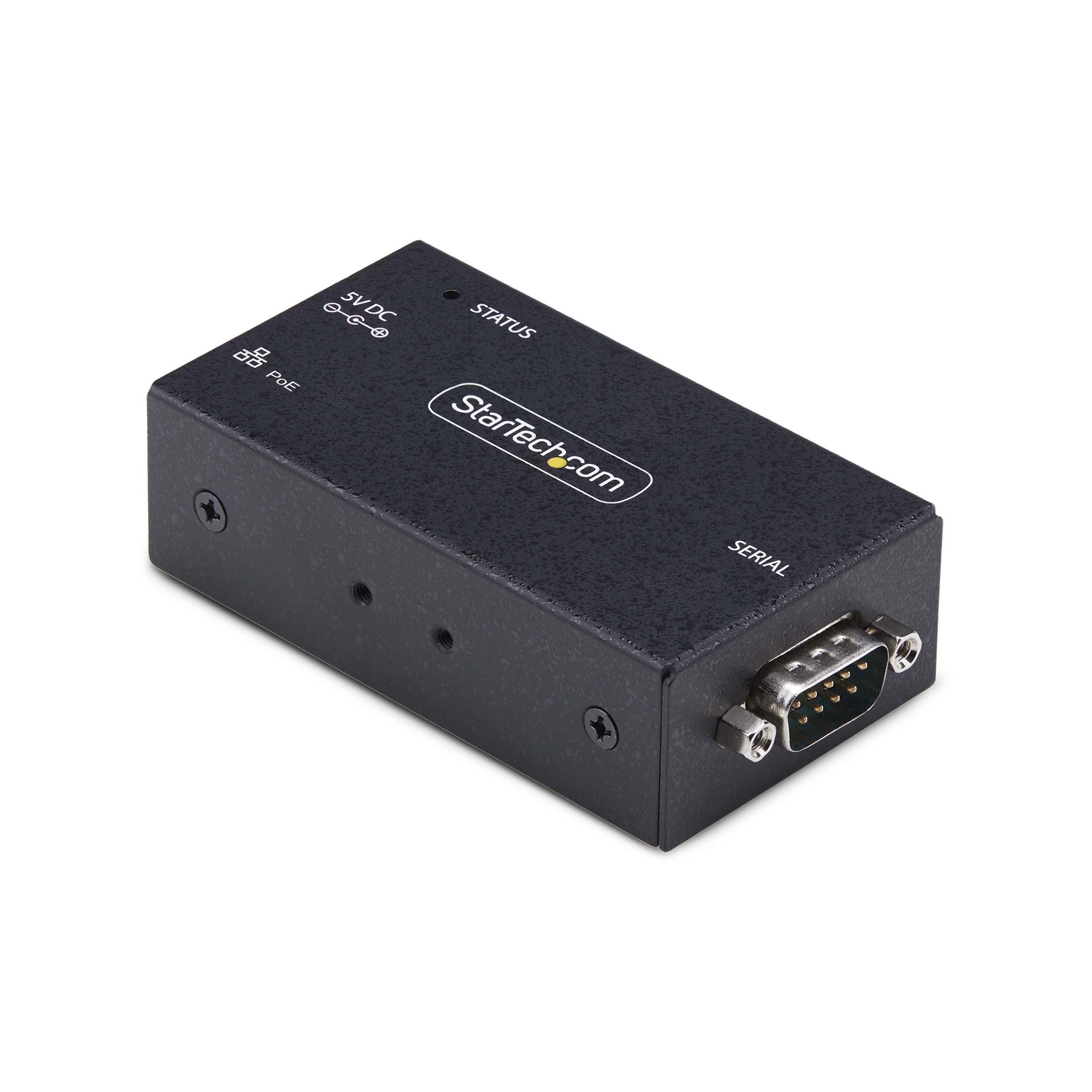 STARTECH.COM 1-Port Seriell auf POE Ethernet Adapter Serial TCP IP Server Wand/DIN Montage RS232 Ethernet Adapter/Konverter