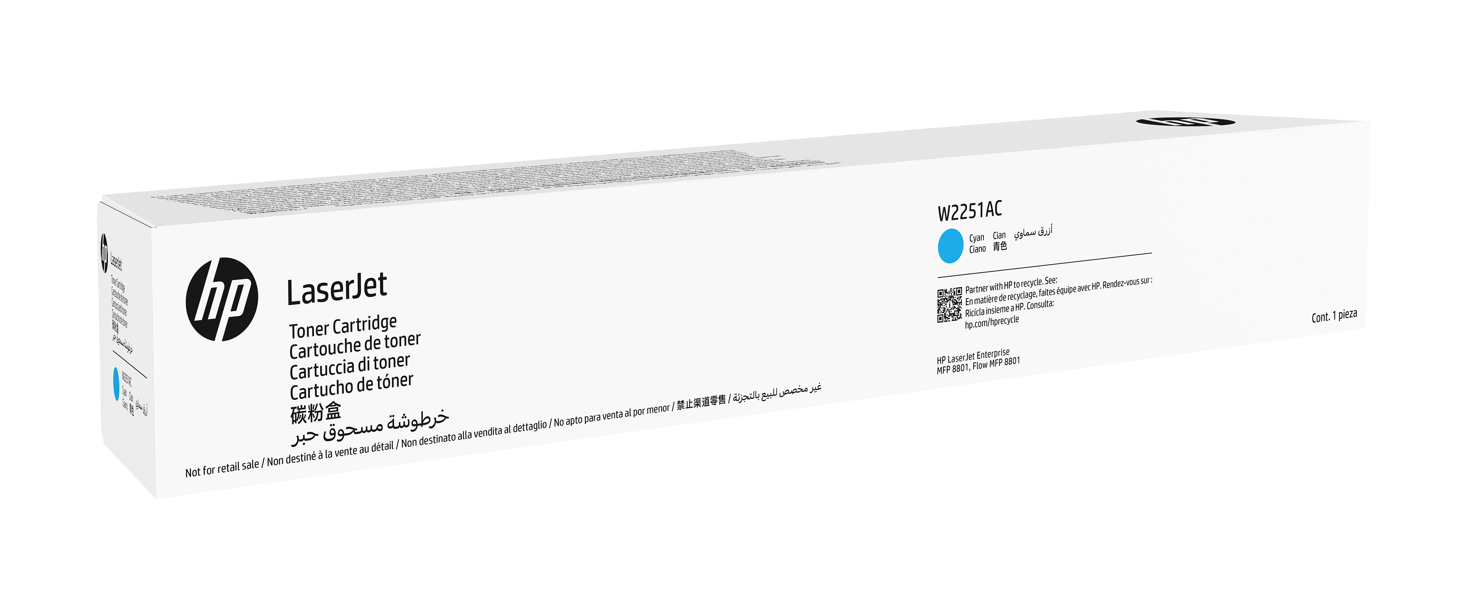 HP LaserJet Cyan contractual Toner Cartridge 40K
