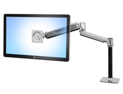 LX HD SIT-STAND DESK MOUNT POL 46IN 6.4-13.6KG LIFT50 MIS-D/EF