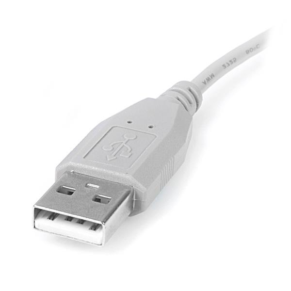 StarTech.com Mini USB 2.0 Kabel 15 cm A auf Mini-B Grau