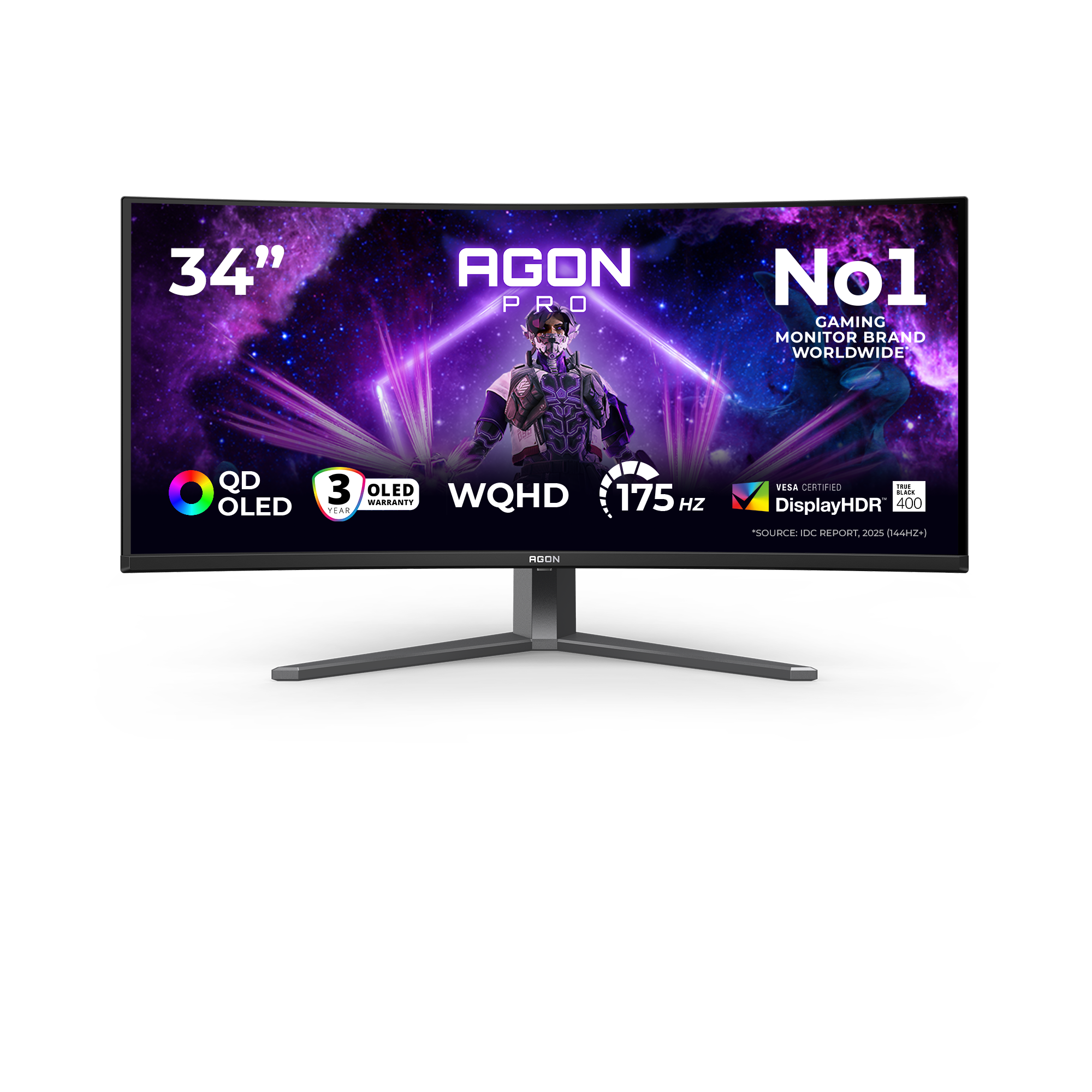 OLED AGON PRO AG346UCD, Gaming-Monitor