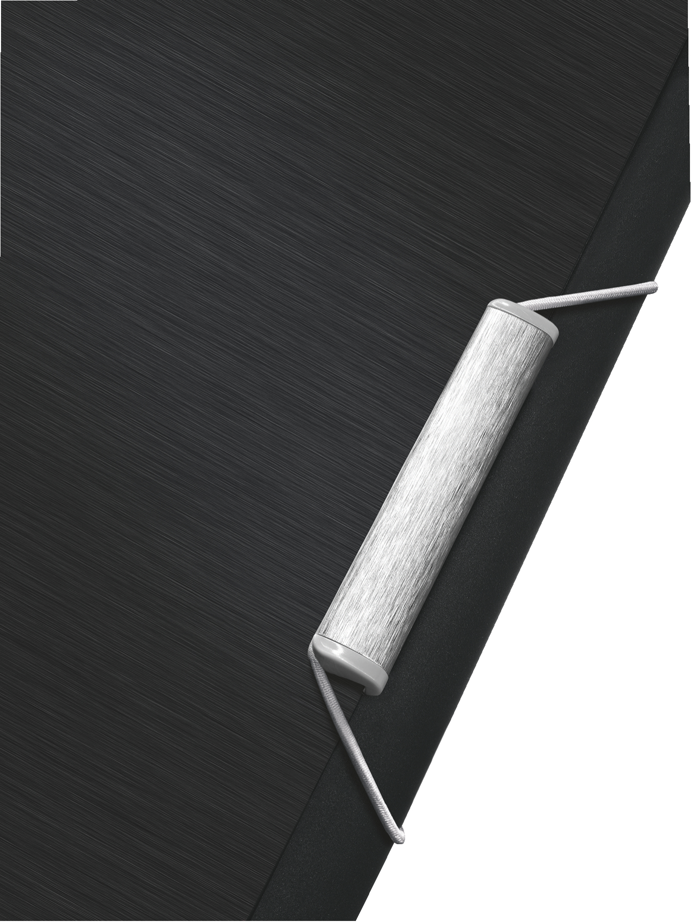 LEITZ Eckspanner Style 3977 DIN A4 satin schwarz, 1 St.