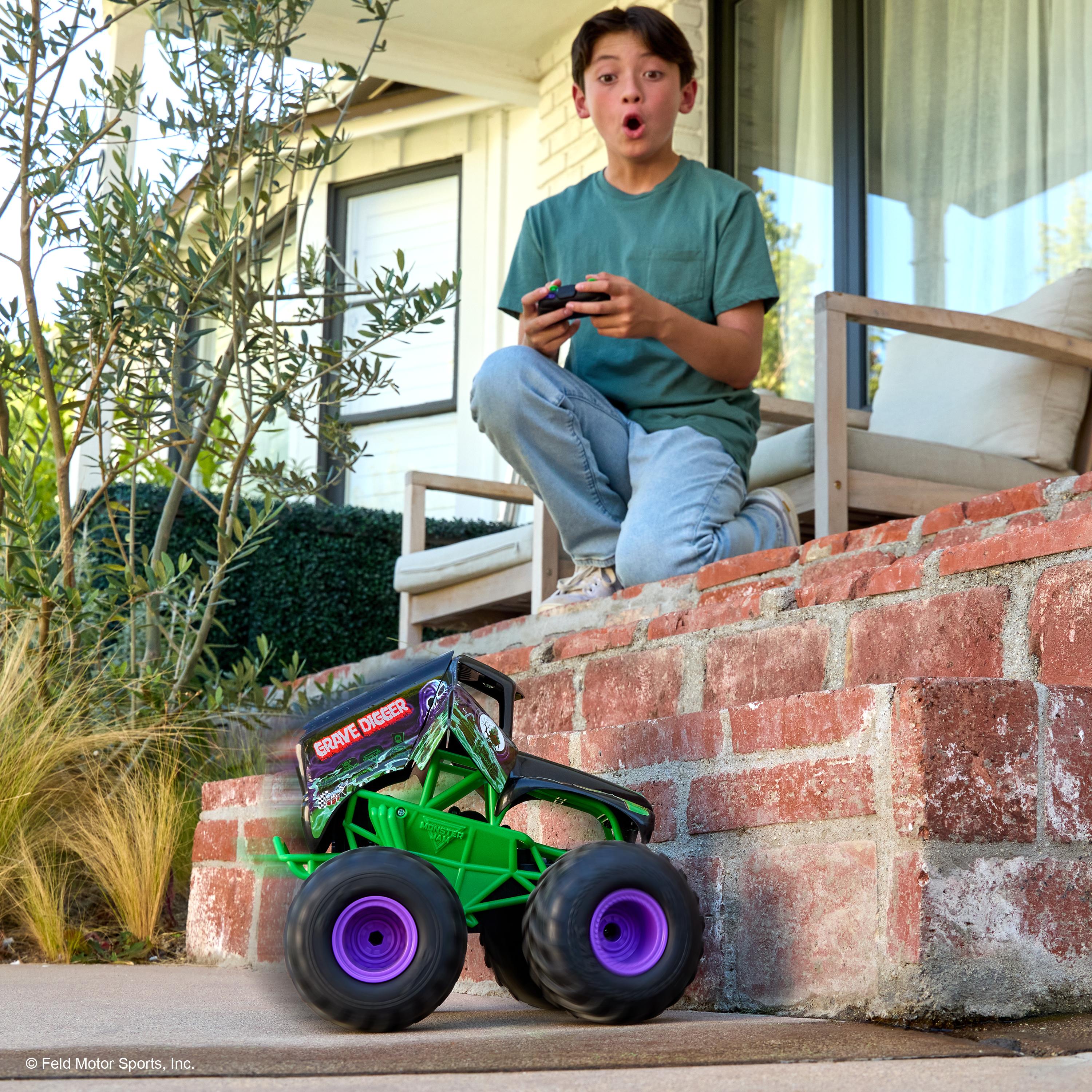 Monster Jam - Smash ''n Bash Grave Digger,, RC