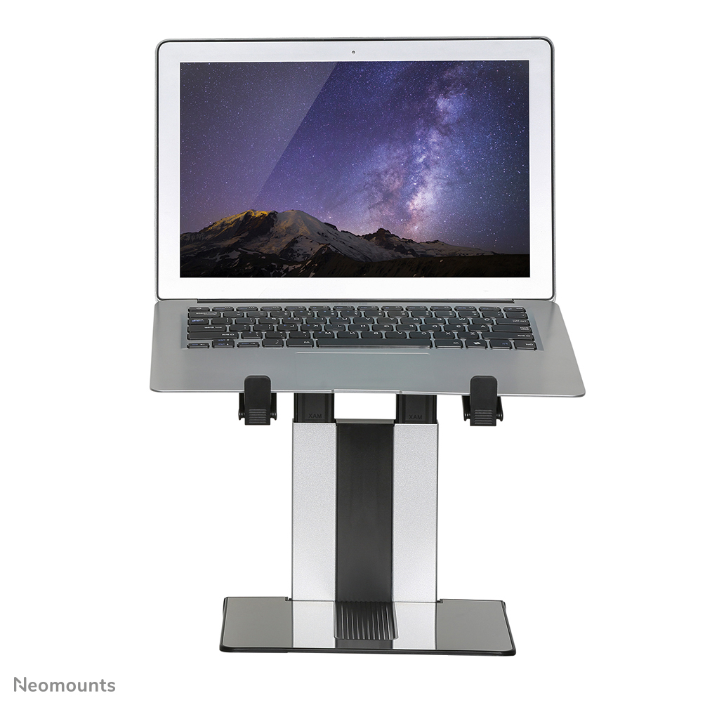 NEOMOUNTS NSLS200 Notebook/Tablet DeskStand Halter max 5kg Ergonomic Portable Faltbar Höhenverstalbar 20,7-26,7cm