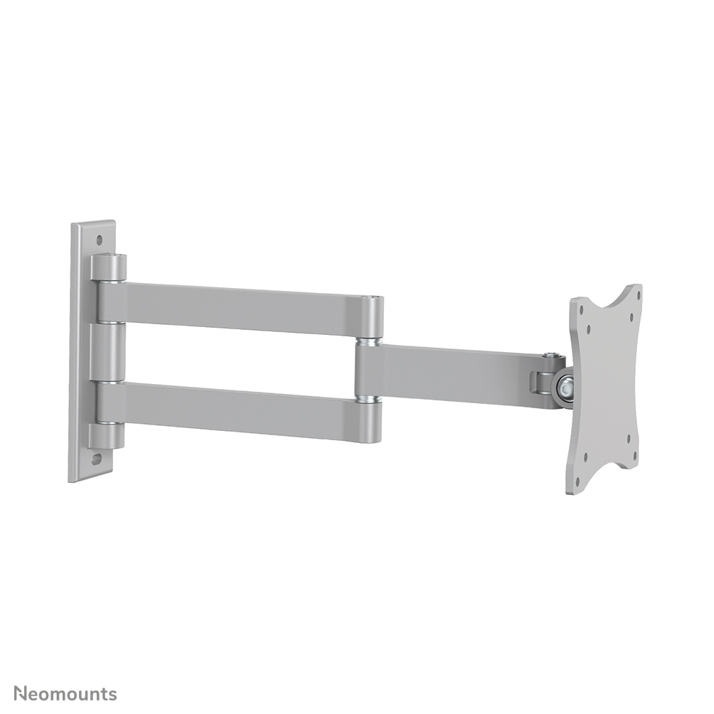 NEOMOUNTS Wall Mount für Flachbildschirme 25,4-60,9cm 10-24Zoll neigbar 12 kg 3 Pivot Silber