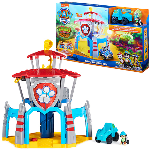 Paw Patrol - Dino Hauptquartier, Spielgebäude