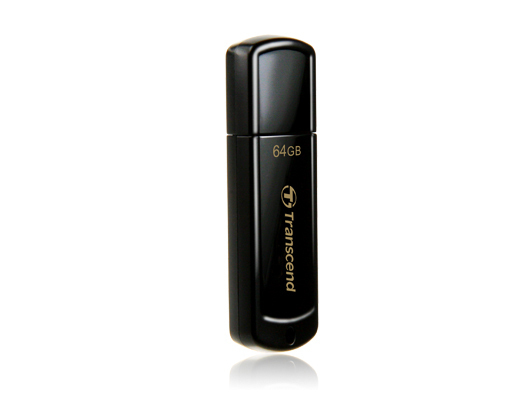 USB STICK 64GB USB2.0 JETFLASH 350 BLACK