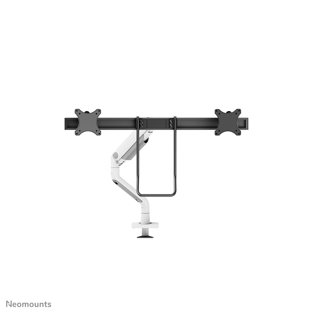 NEOMOUNTS Next One Desk Mount double display crossbar topfix clamp/grommet