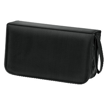 hama 120er CD-/DVD-Tasche Wallet schwarz, 1 St.