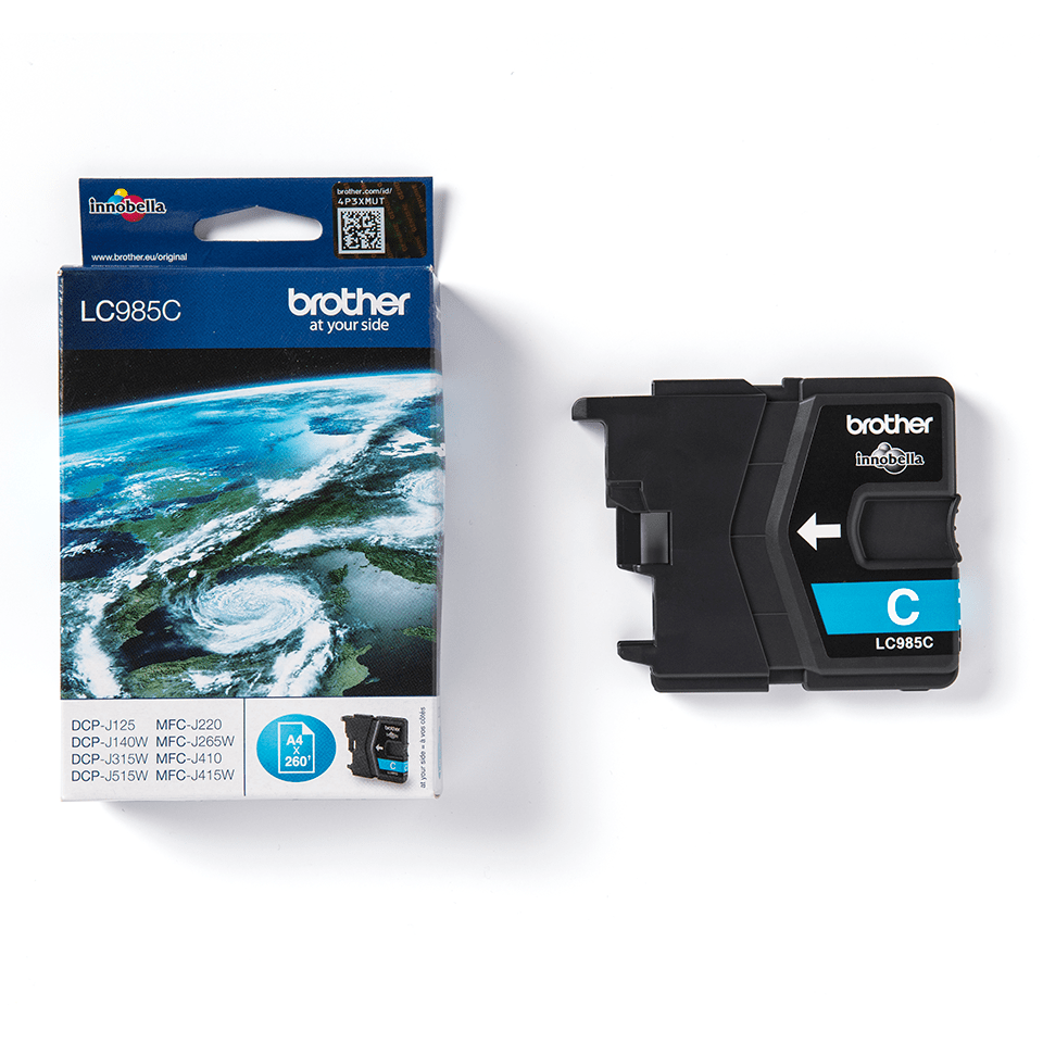 LC-985C INK CARTRIDGE CYAN F/ DCP-125J DCP-J315W MFC-J265W