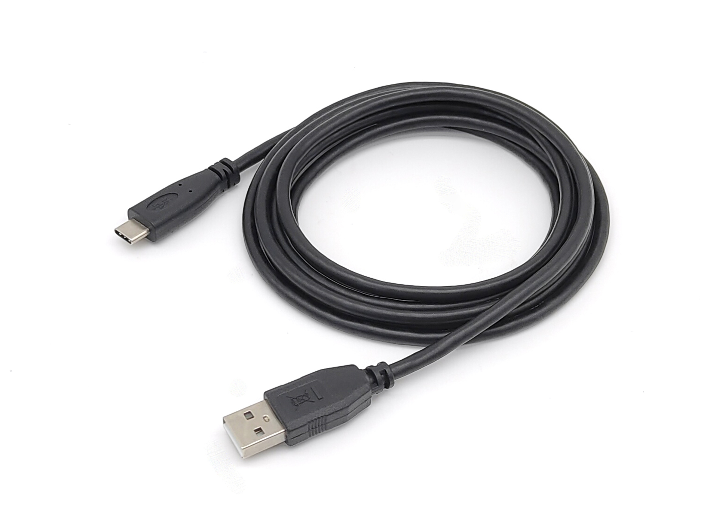 Equip Kabel USB-A2.0->C 3A St/St 2.00m schwarz