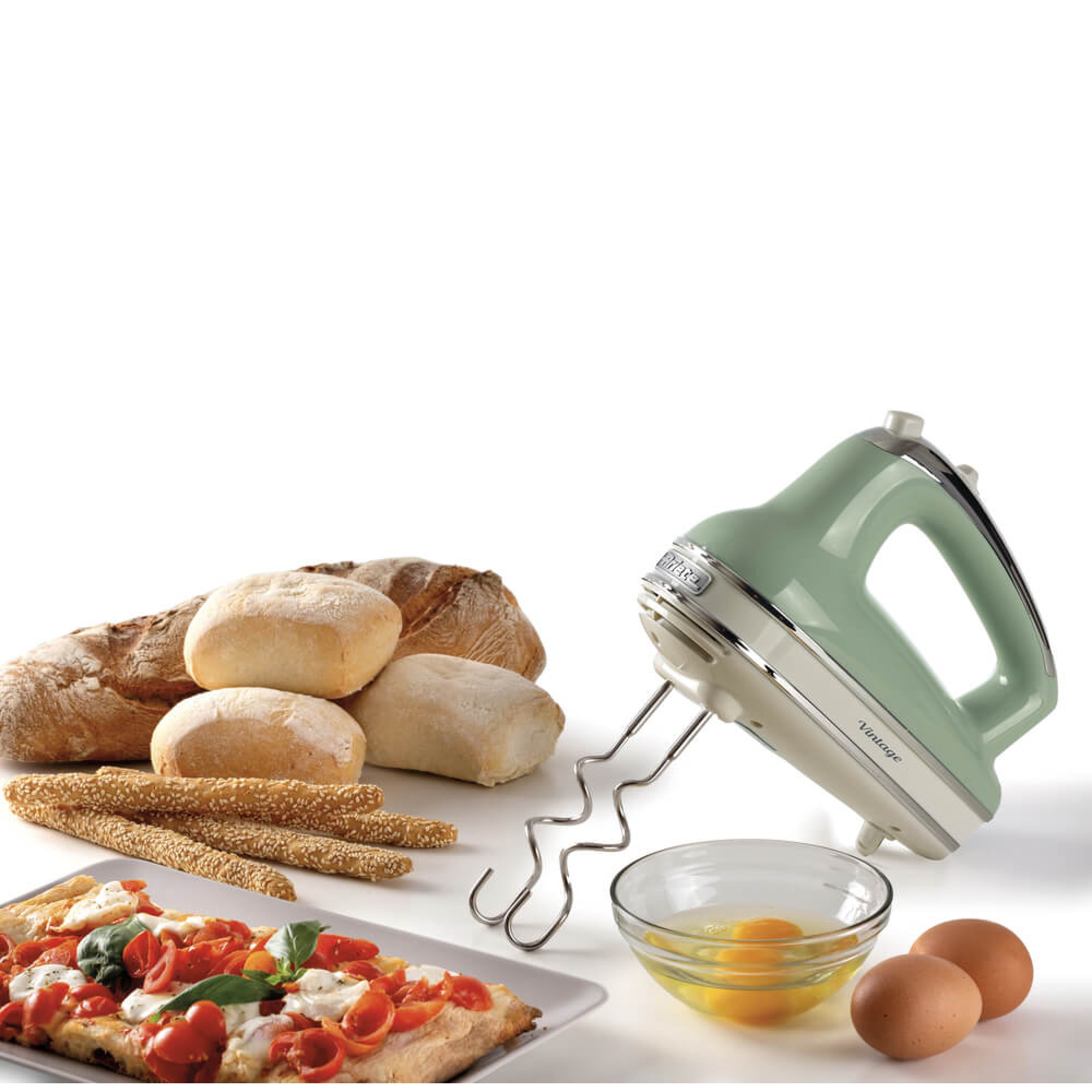 Handmixer Vintage Green 1548GR