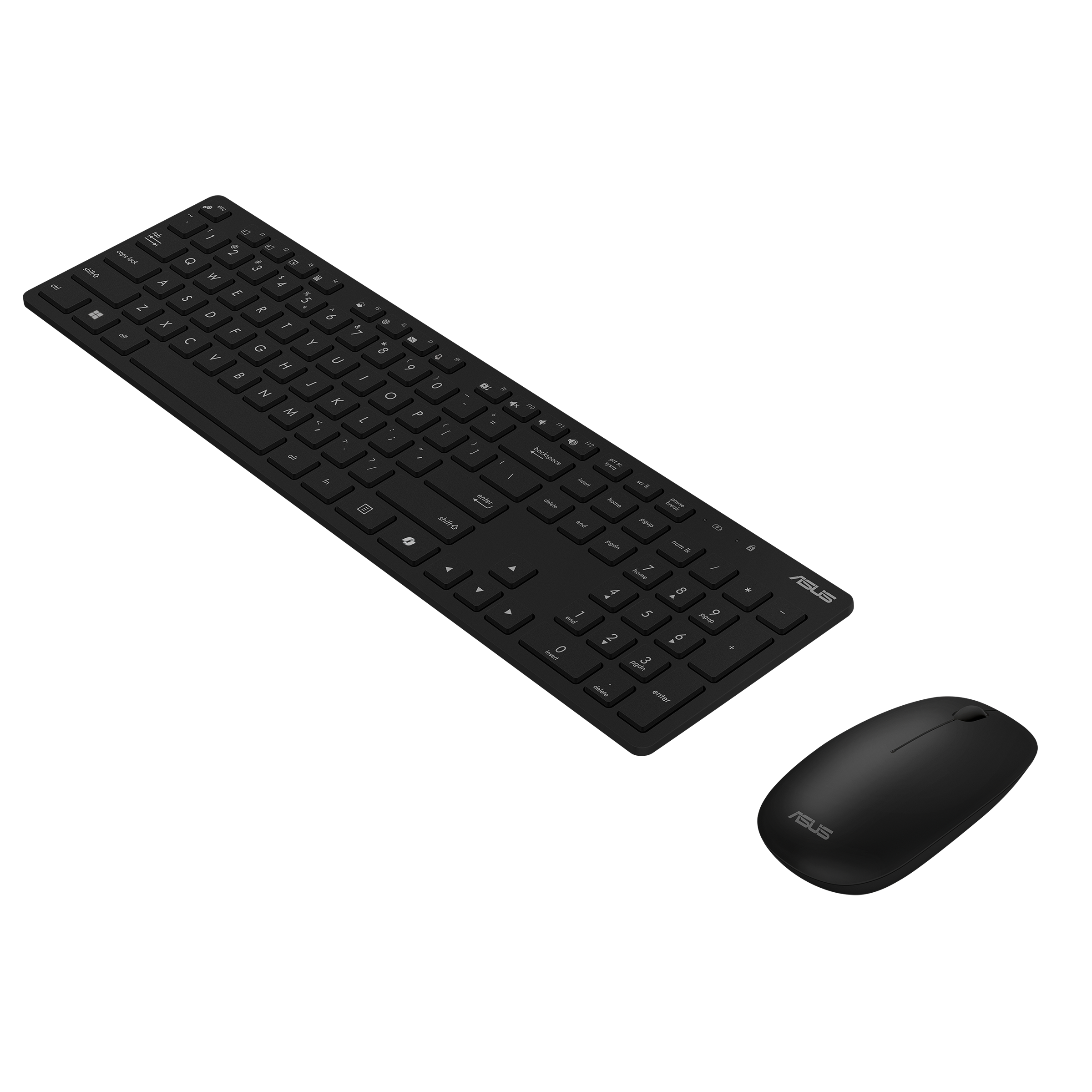 Asus W5000 Tastatur-Maus-Set wireless Schwarz