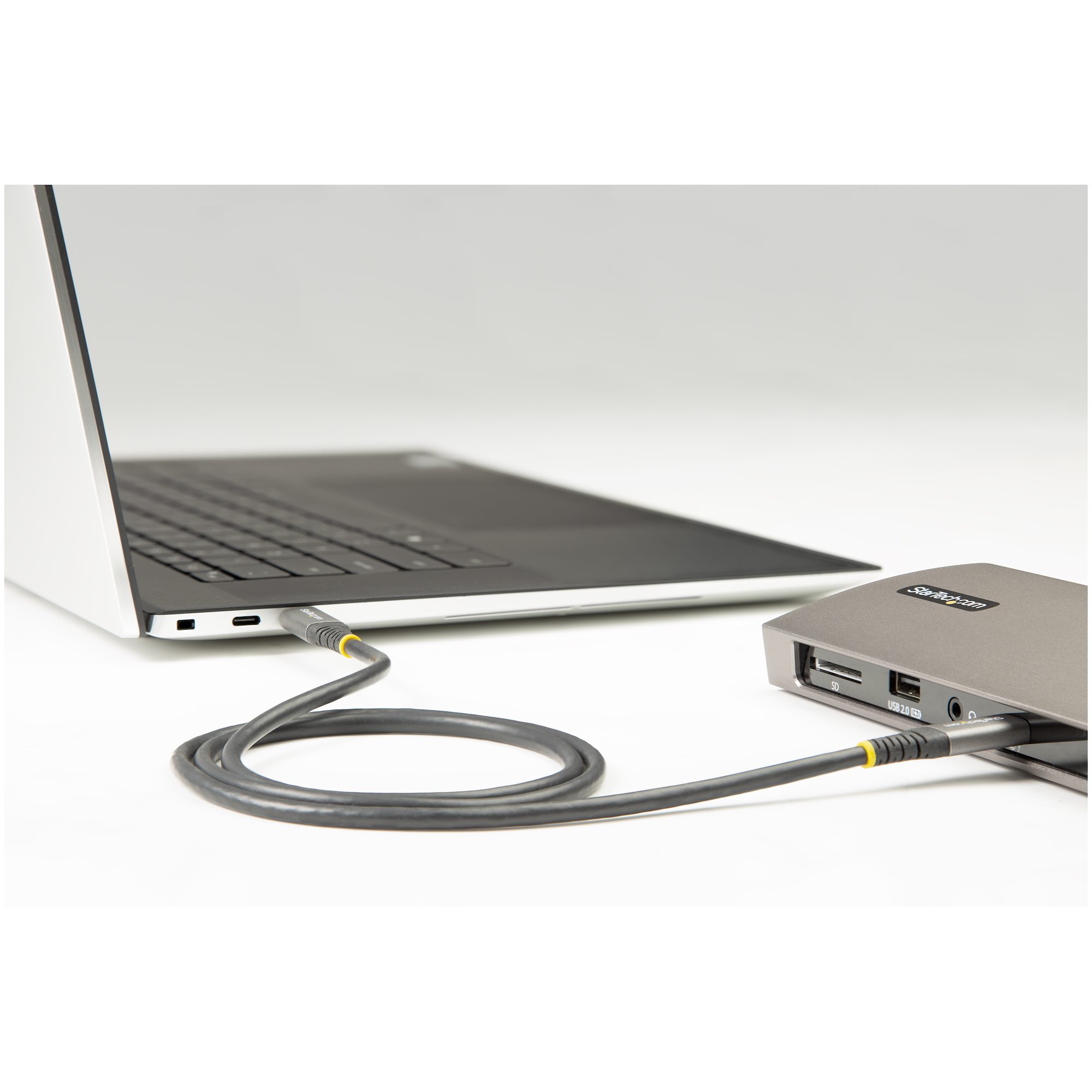 STARTECH.COM 2m USB-C Cable 5Gbit/s High Quality USB-C Cable USB 3.1/3.2 Gen 1 Type-C Cable 100W 5A PD DP Alt Mode