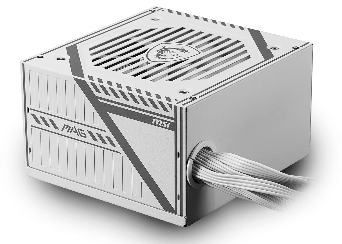 PC- Netzteil MSI MAG A650BNL 650W 306-7ZPAX27-HH9 White Bronze