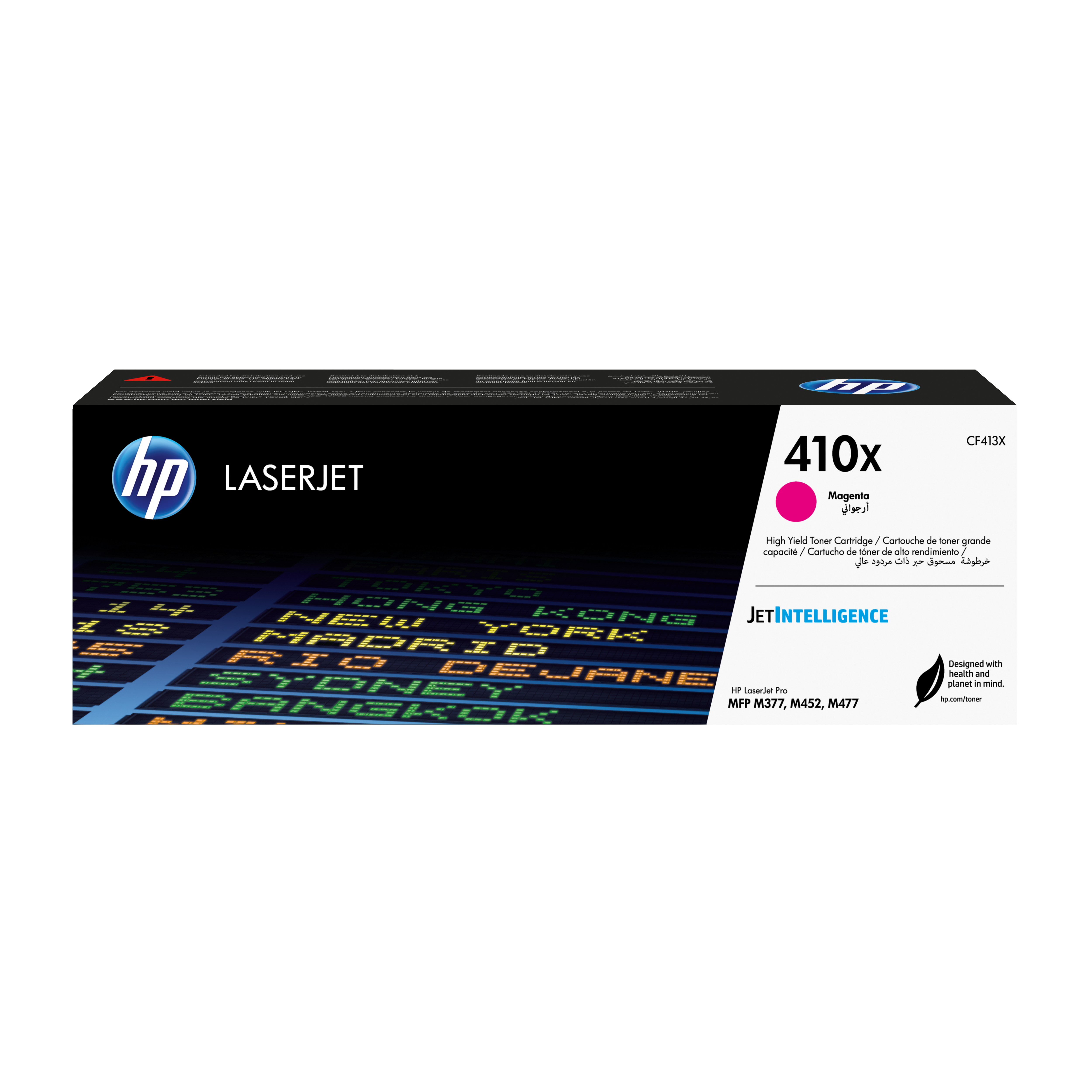 HP 410X (CF413X) magenta Tonerkartusche