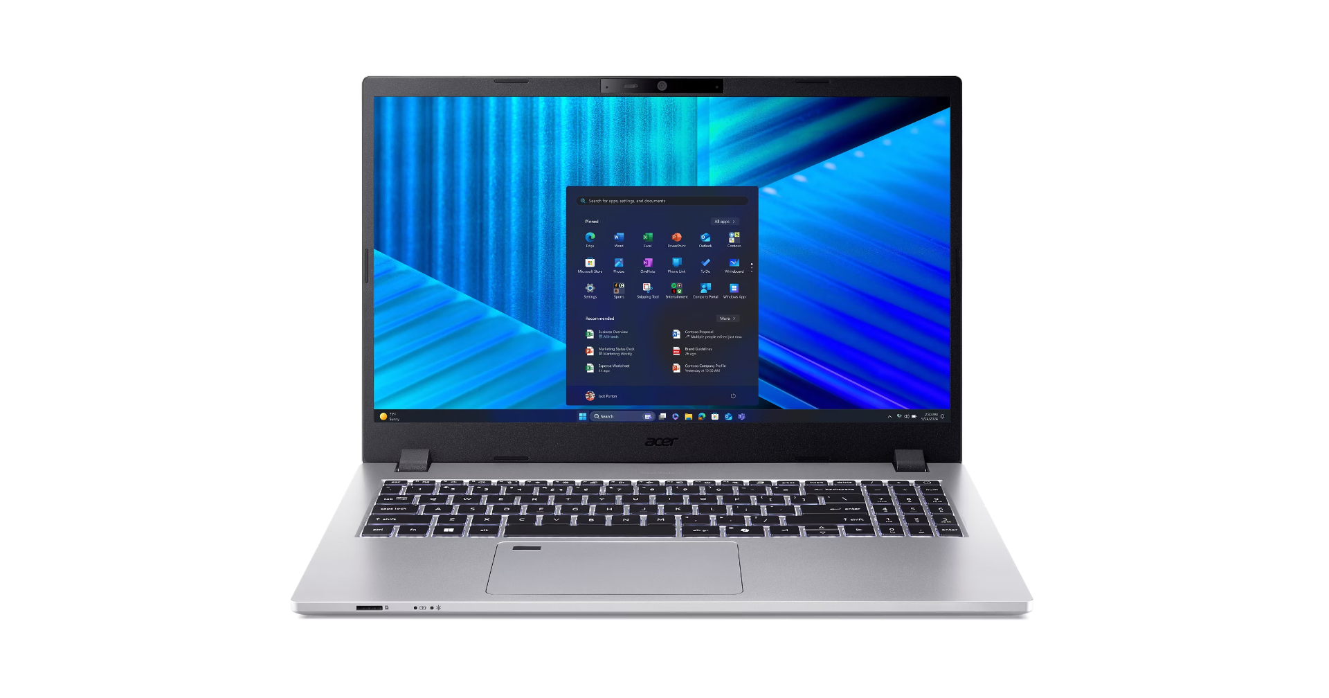 acer TravelMate P2 TMP215-75-G2-TCO-54C5 Laptop 39,6 cm (15,6 Zoll), 16 GB RAM, 512 GB SSD, Intel® Core™ Ultra 5 125H