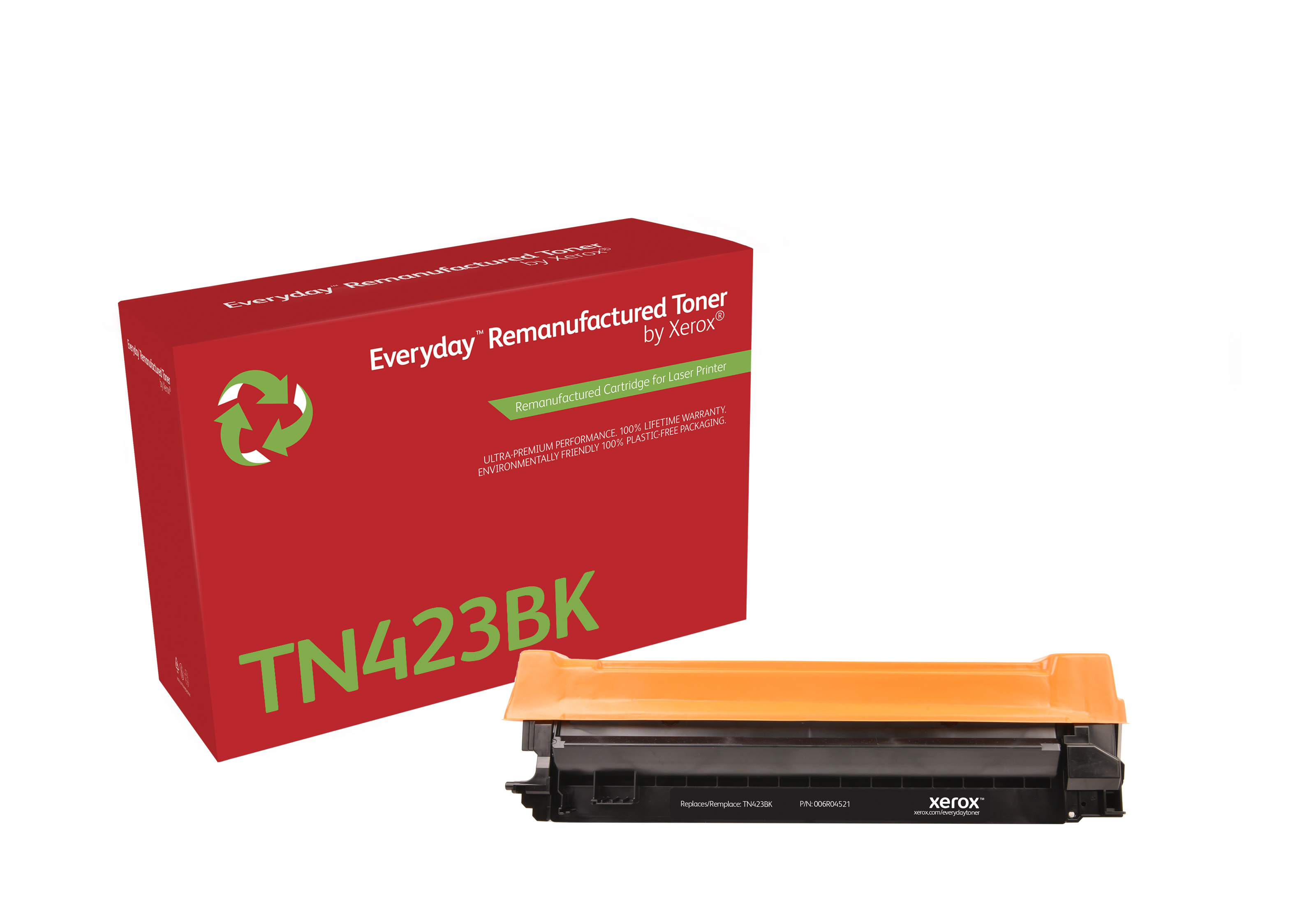 Xerox Everyday wiederaufbereiteter Toner Schwarz kompatibel mit Brother TN423BK 6500 Seiten