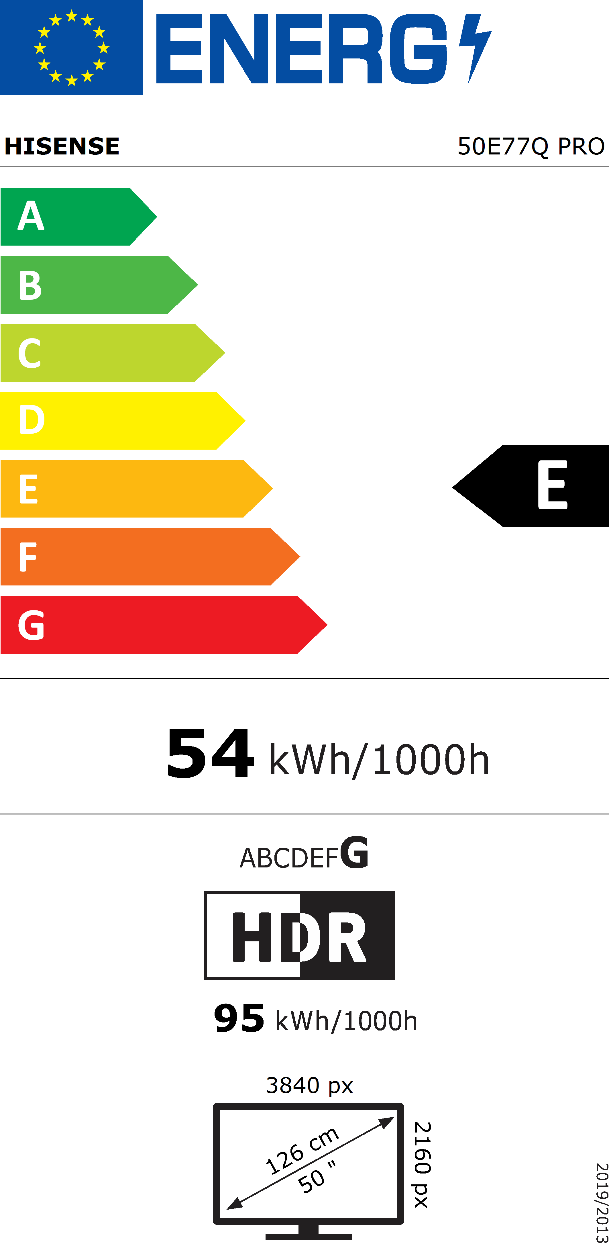 50E77Q PRO, QLED-Fernseher