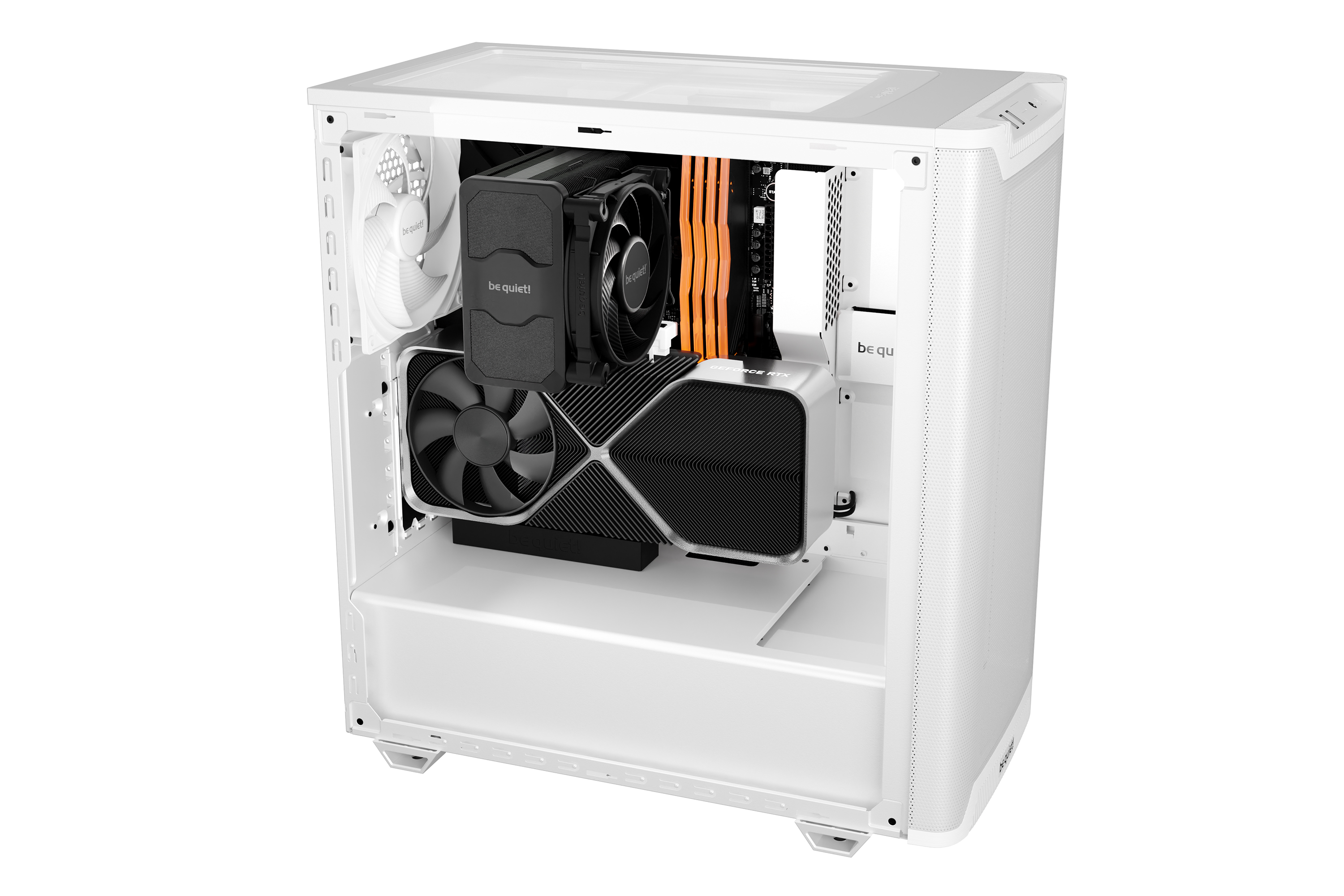 PURE BASE 501 Airflow Window , Tower-Gehäuse