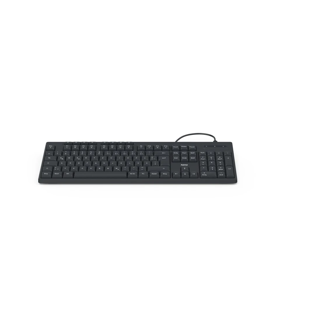 hama CK-200 Tastatur kabelgebunden schwarz