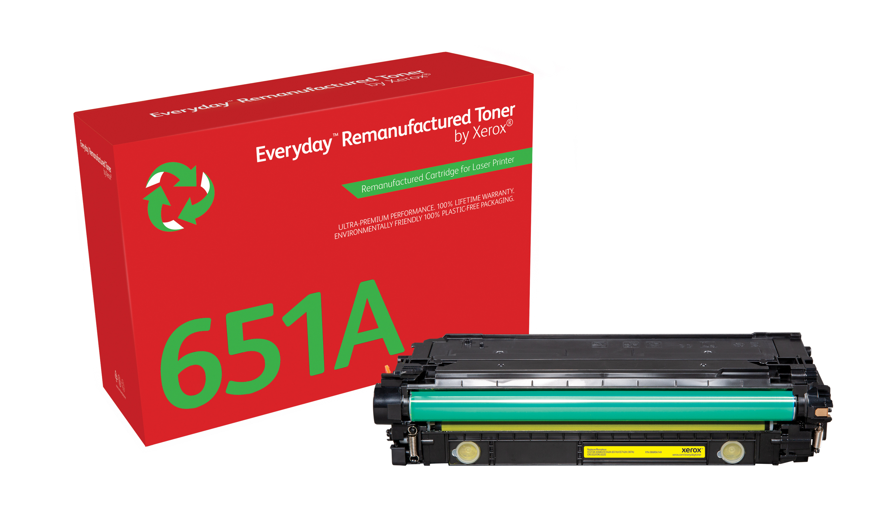 TONER YELLOW HP 651A/650A XEROX EVERYDAY