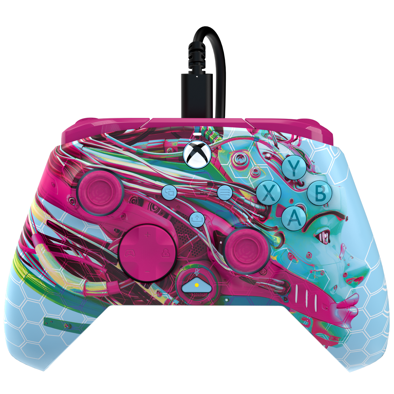 PDP Controller kabelgebunden Rematch Dreams Glow XBOX