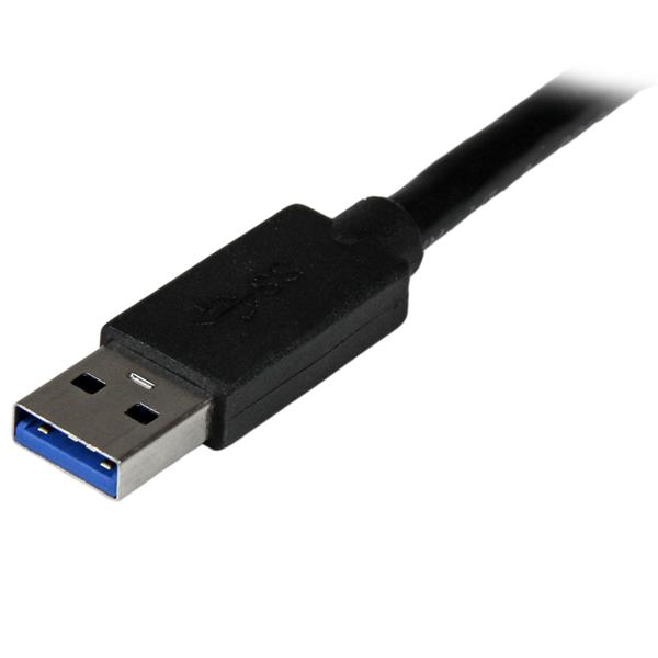 STARTECH.COM USB 3.0 Super Speed auf HDMI Multi Monitor-Adapter - Externe Grafikkarte mit 1 Port USB Hub - 1920x1200/ 1080p