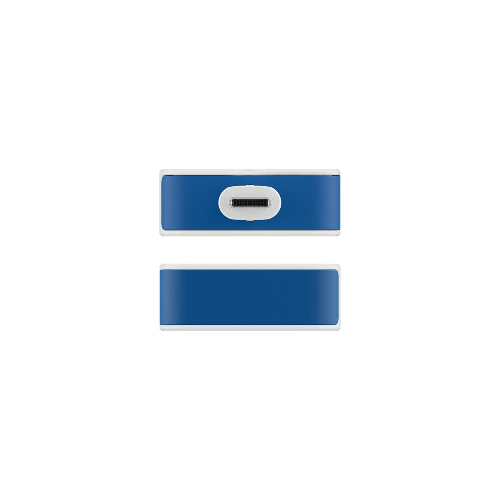 HYPERDRIVE FLEX 4 PORT USB-C COMBO HUB (BLUE)