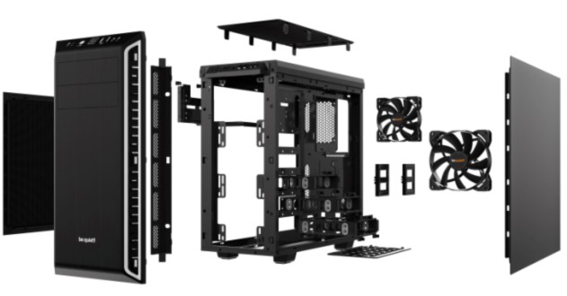 PURE BASE 600, Tower-Gehäuse