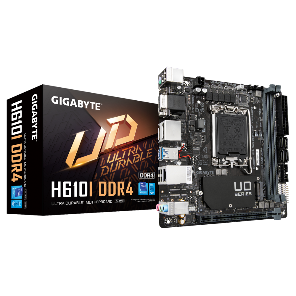 Gigabyte H610I DDR4 (H610,S1700,mITX,DDR4)