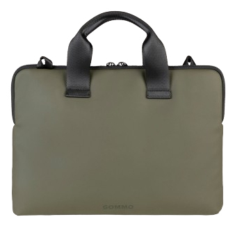 GOMMO SLIM LAPTOP BAG OLIVE G MACBOOK AIR/PRO 13IN LAPTOP -14I