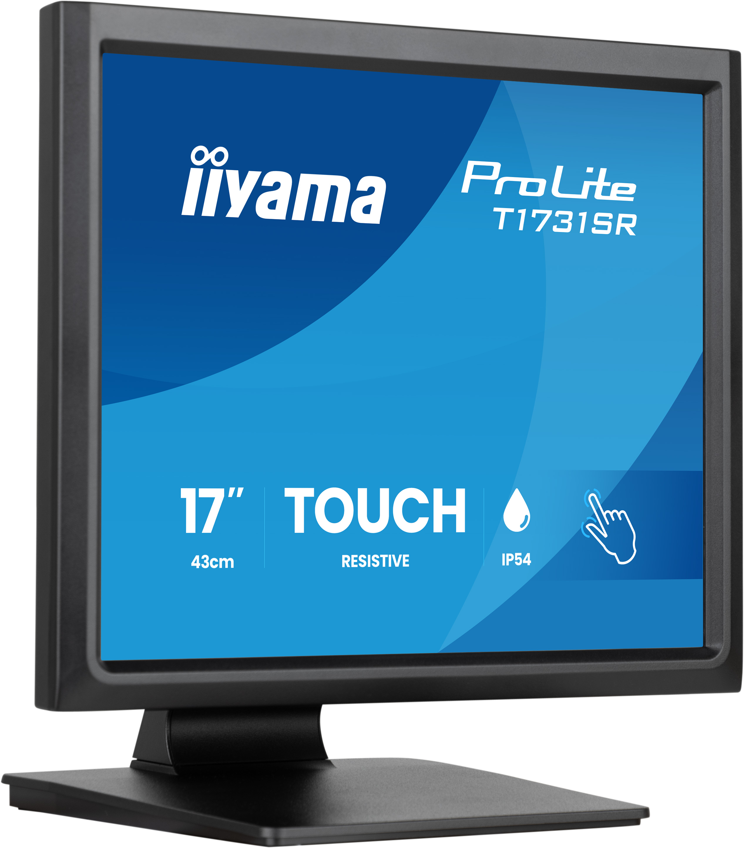T1731SR-B2S 17IN 1280X1024 RESISTIVE TOUCH HDMI 195CD/M2