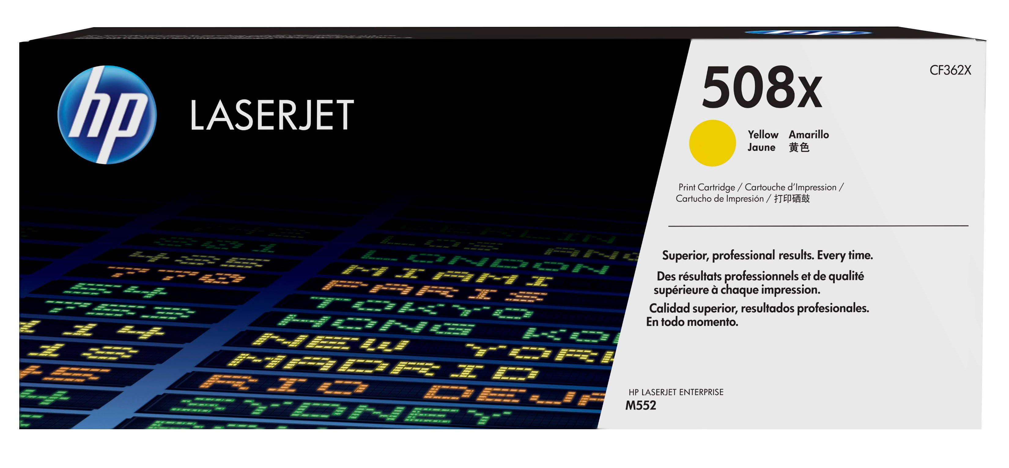 HP 508X (CF362X) gelb Tonerkartusche