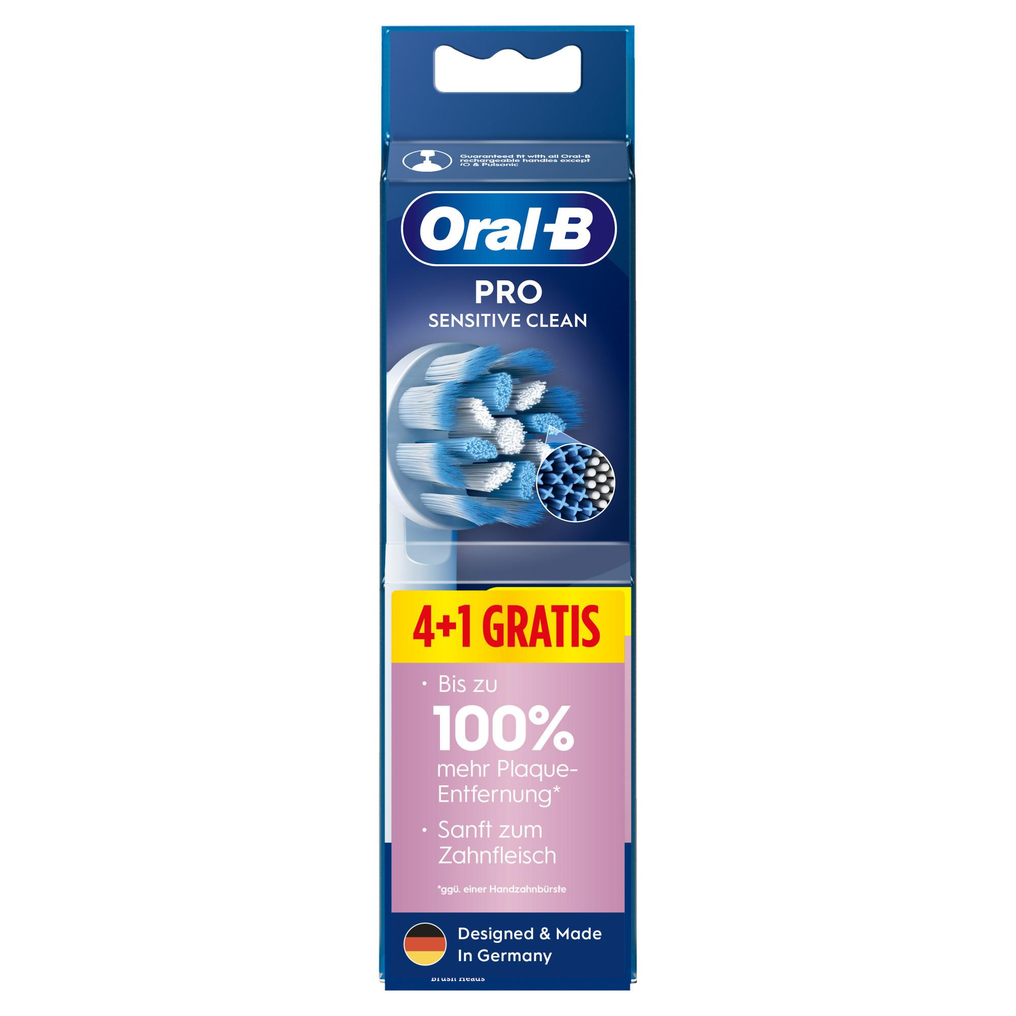Oral-B PRO Sensitive Clean Zahnbürstenaufsätze, 5 St.