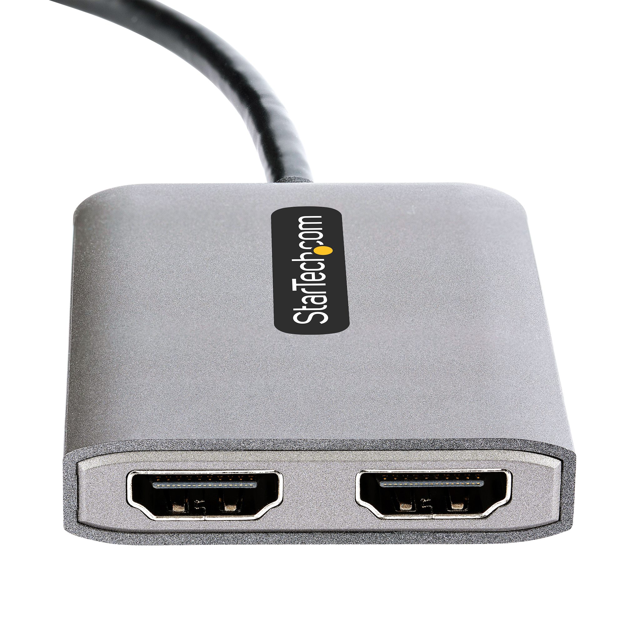 STARTECH.COM USB-C to Dual HDMI MST HUB - Dual HDMI 4K 60Hz - USB Type C Multi Monitor Adapter w/ 1ft 30cm cable