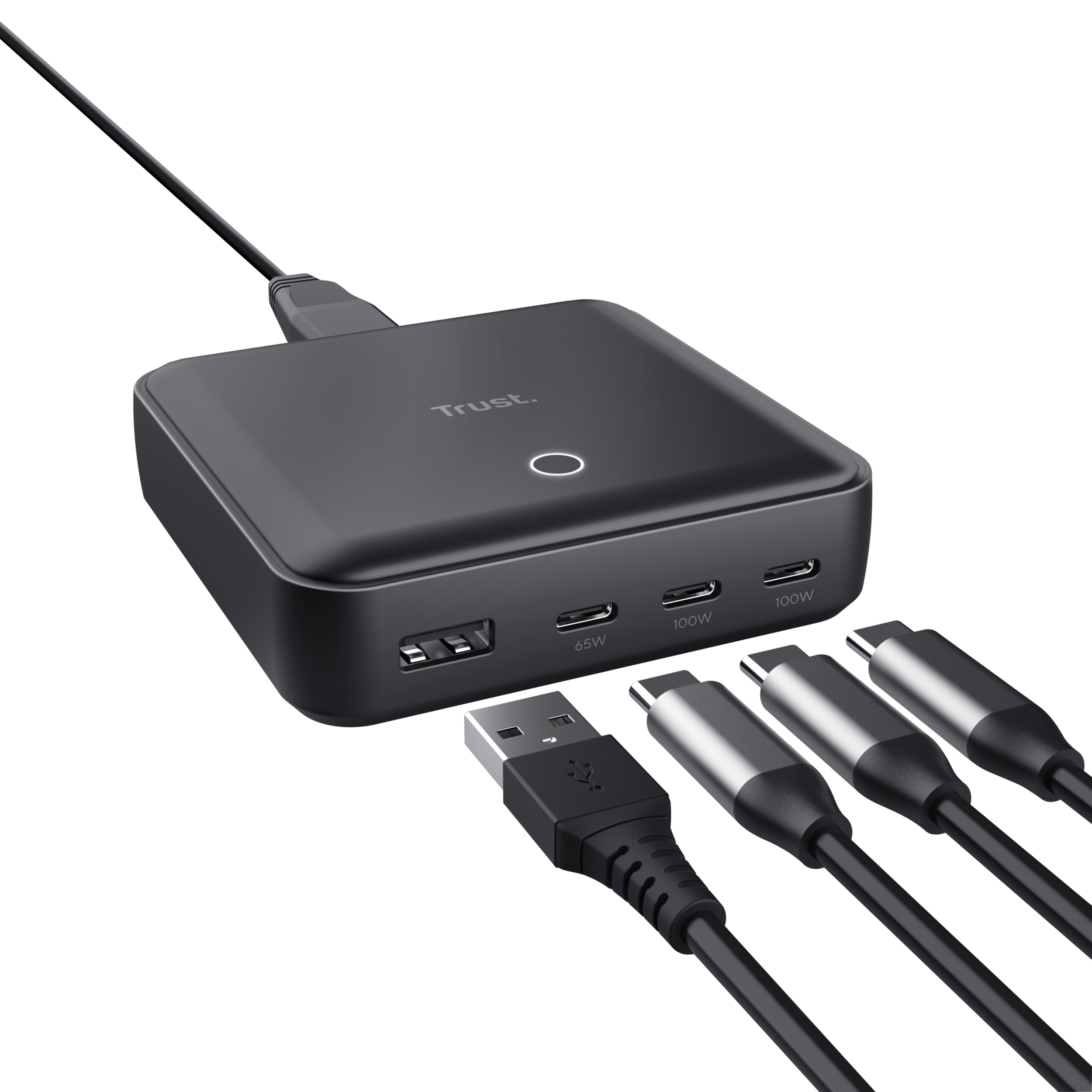 MAXO 100W 4-PORT DESKTOP CHARGER
