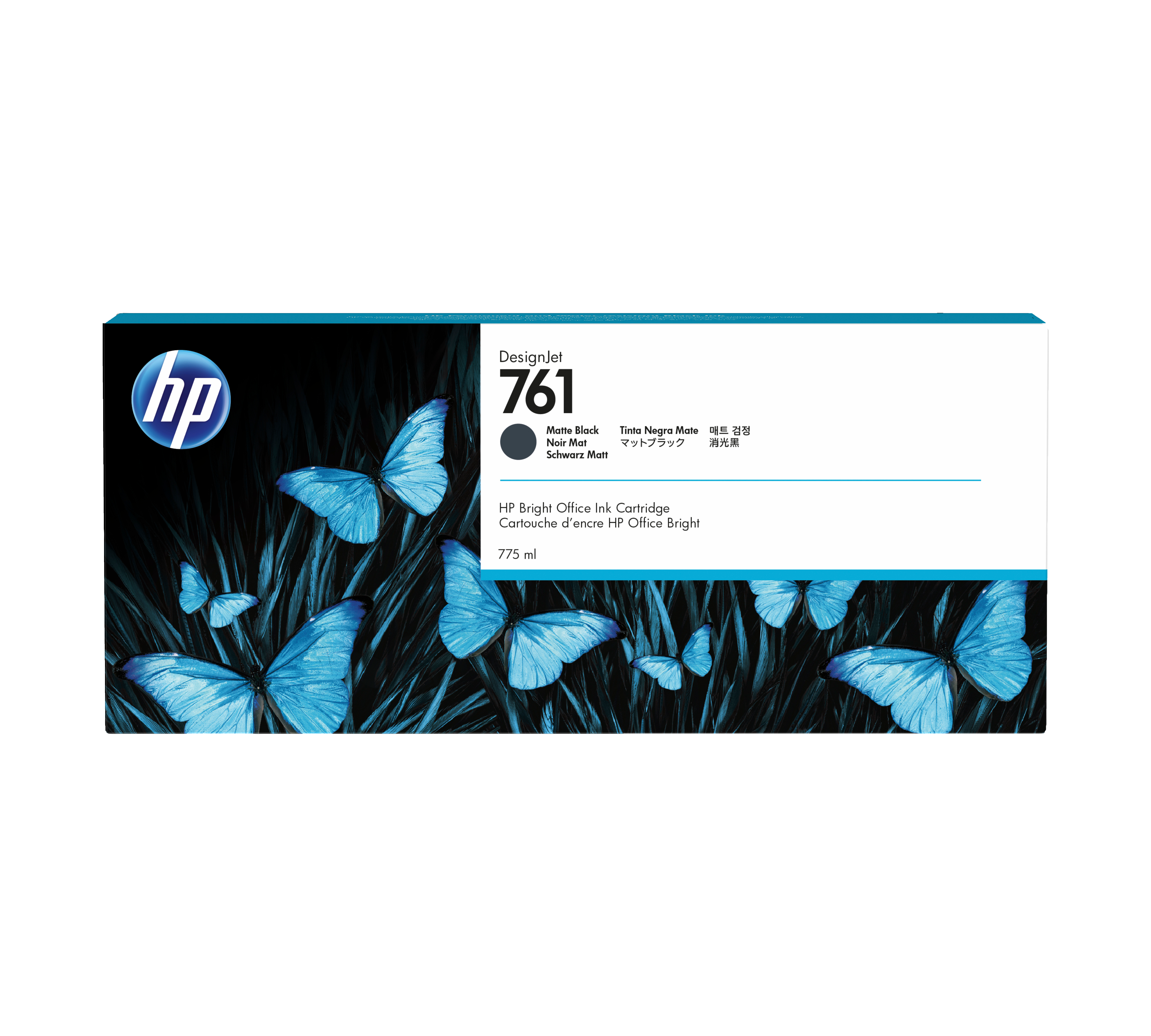 HP 761(CM997A) schwarz matt Druckerpatrone
