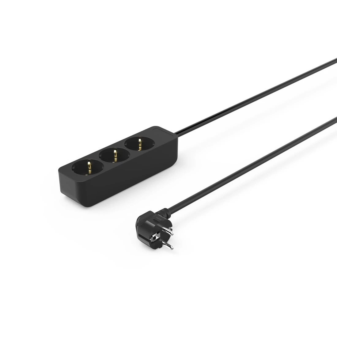 hama 3-fach Steckdosenleiste 1,4 m schwarz