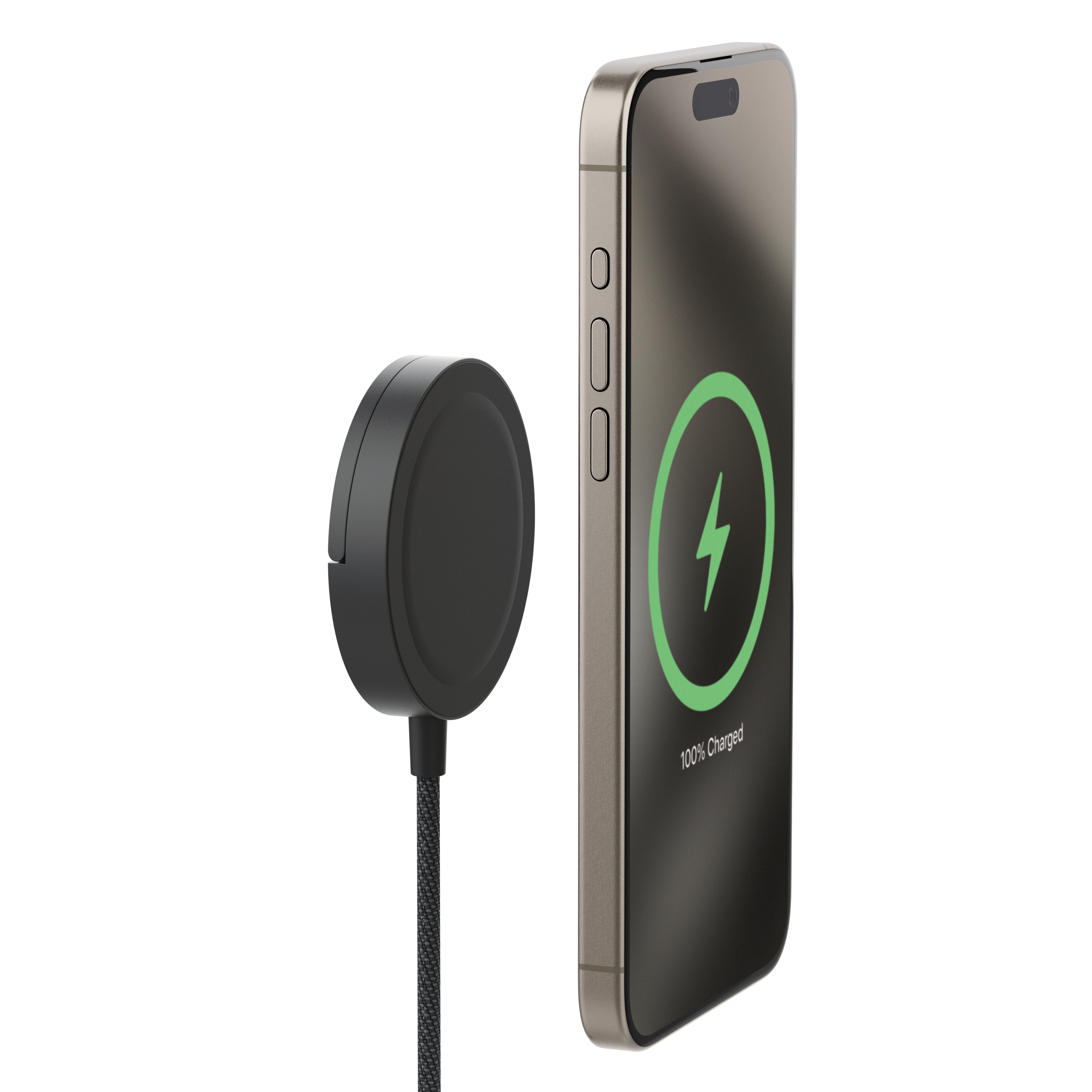 MOPHIEQI2 MAGNETIC CHARGER WITH KICKSTANDBLACK
