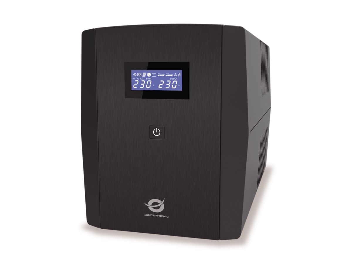 CONCEPTRONIC USV 1500VA/900W/6xIEC/HID USB/RJ45in/Out/AVR sw