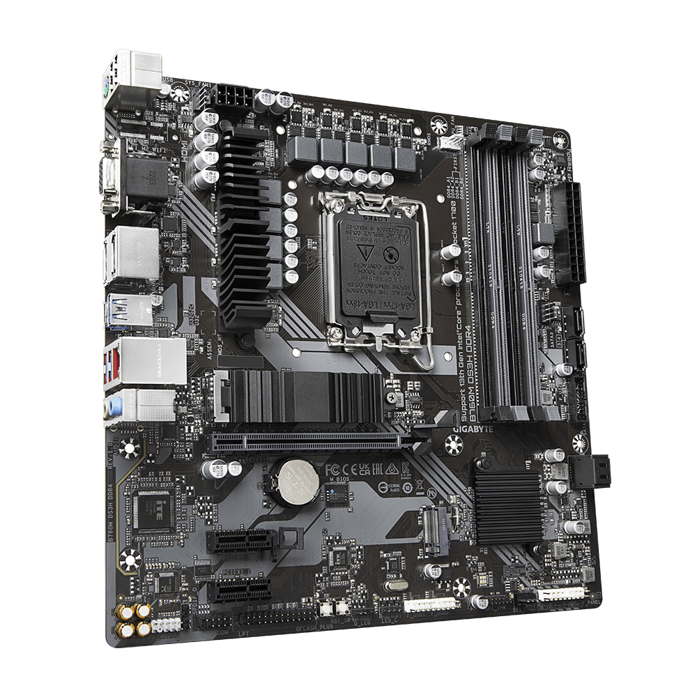 B760M DS3H DDR4, Mainboard