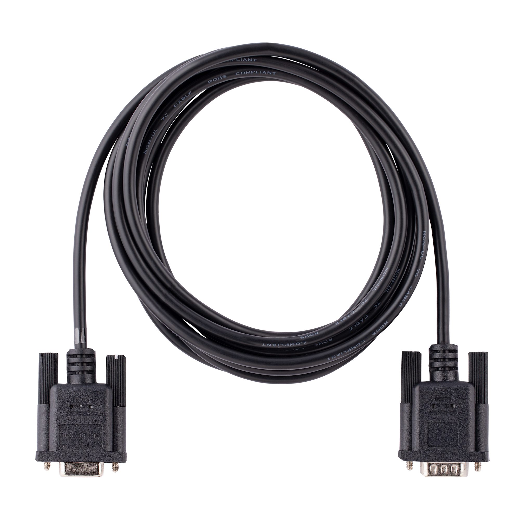 RS232 SERIAL NULL MODEM CABLE 3M CROSSOVER SERIAL CABLE