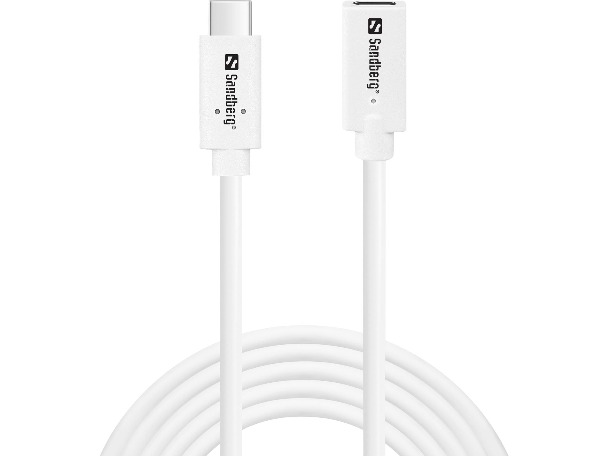 SANDBERG USB-C>C M-F USB 3.1 100W 2M