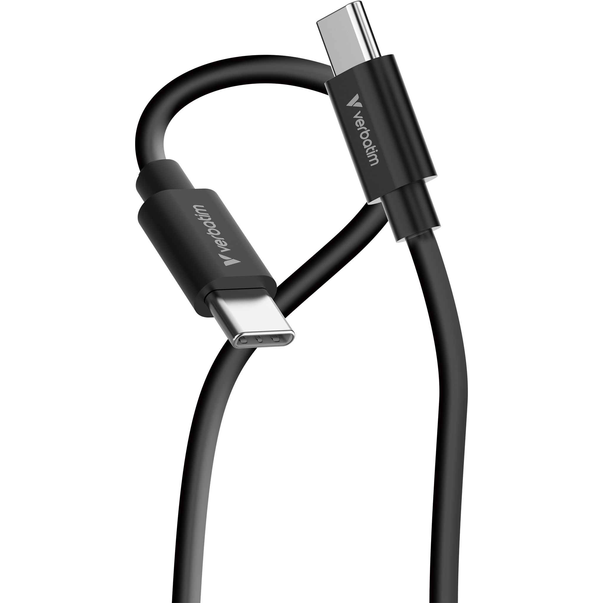 Verbatim Sync & Charge USB-C to USB-C 60W 100cm - 2 Pack