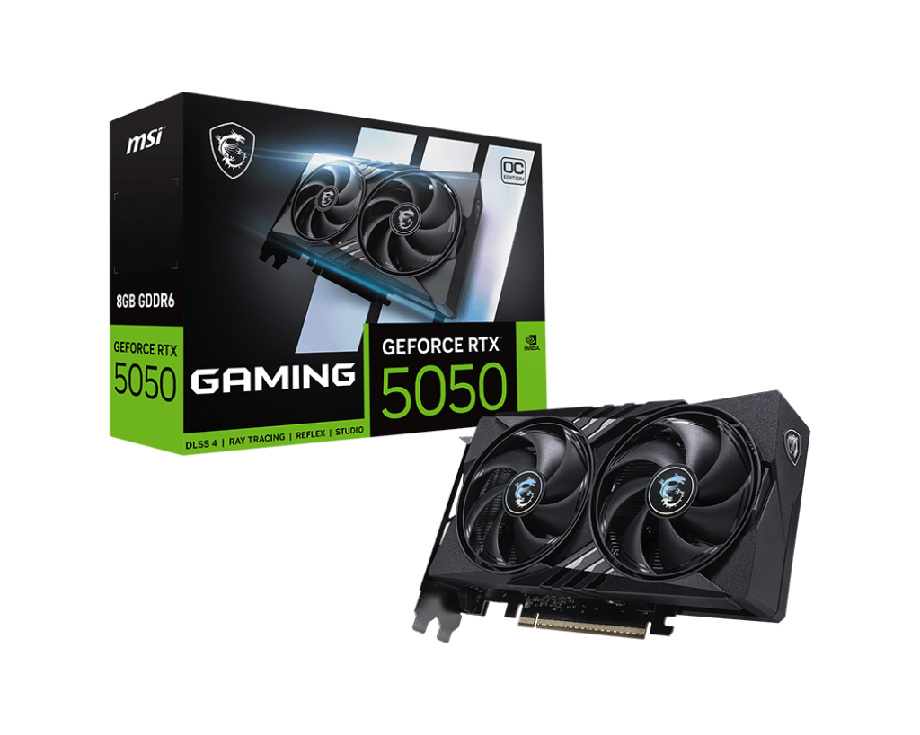MSI Grafikkarte GeForce RTX 5050 8G GAMING OC - 8 GB GDDR6 OC