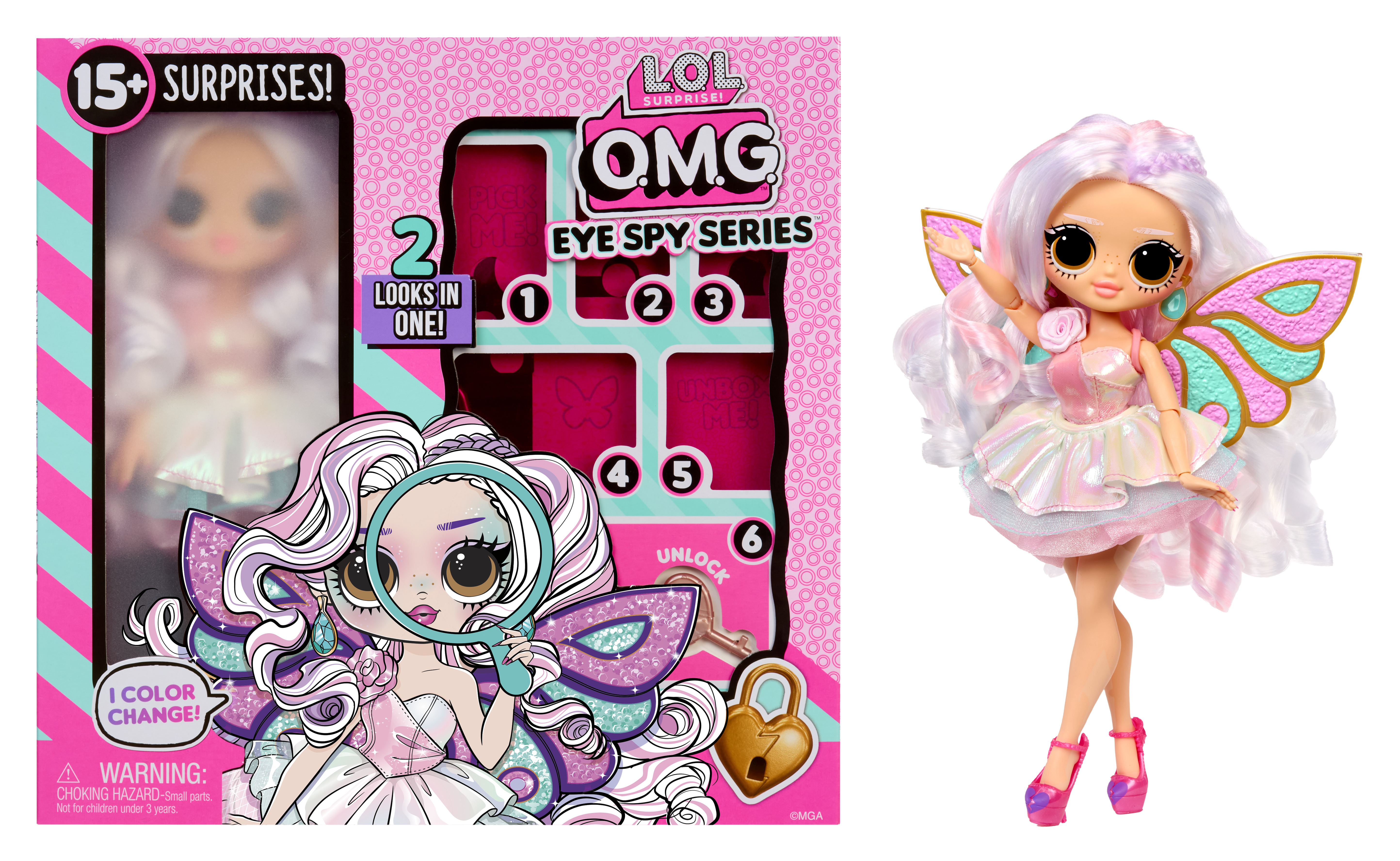 L.O.L. Surprise OMG Eye Spy - Fairy, Puppe