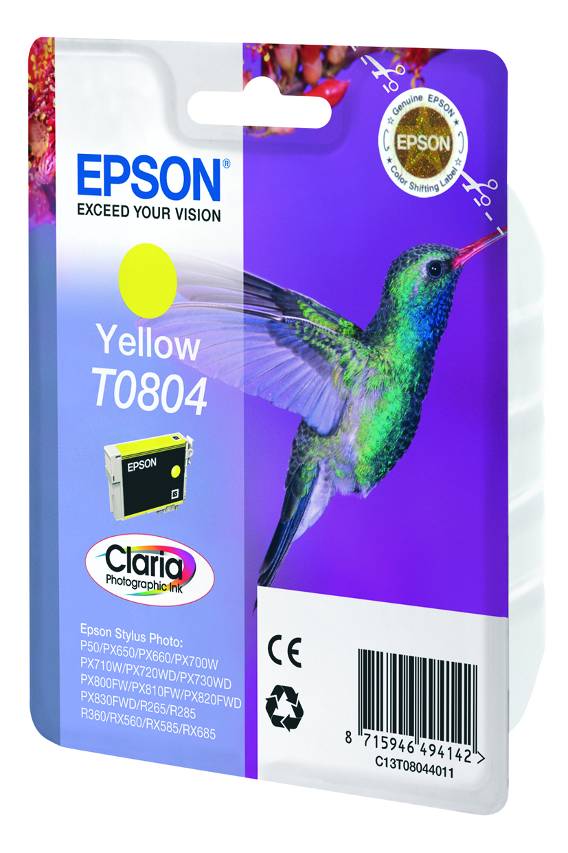 EPSON T0804 (Kolibri) gelb Druckerpatrone